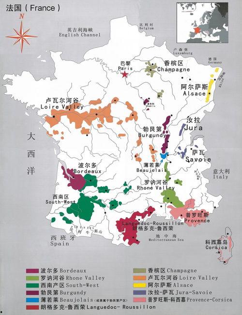 法国产区,探寻法国葡萄酒的瑰宝之地 第3张 法国产区,探寻法国葡萄酒的瑰宝之地 第3张